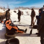 субботник на базе в Коккорево